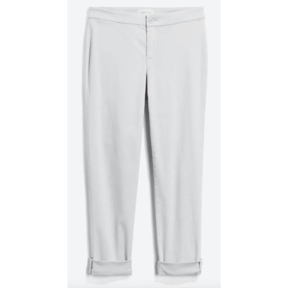 NWOT LILA RYAN Zuri Stretch Skinny Pants in Light Gray - Picture 1 of 2